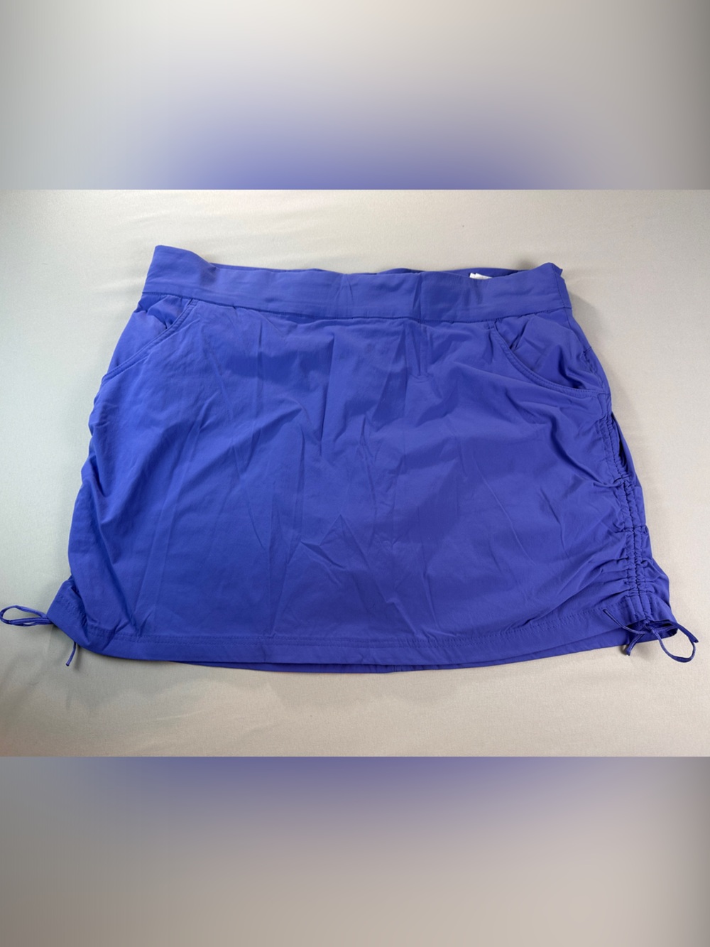 Columbia Women's Purple Athletic Skort Skirt Shorts XXL Periwinkle Blue Purple